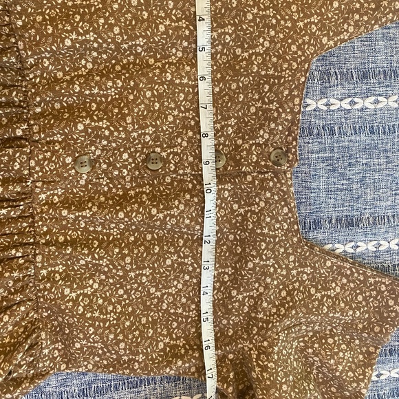 Little Cottonwood Maple Dress - Brown Floral - Picture 4 of 5